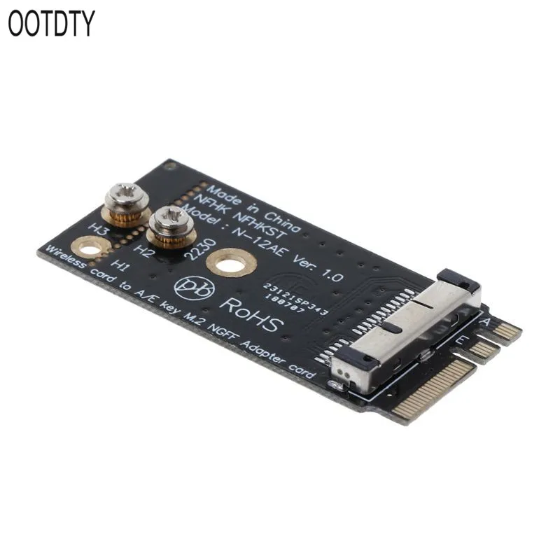 BCM94360CS2 BCM943224PCIEBT2 A/E ключ NGFF M.2 адаптер модуль карты 12+ 6 Pin беспроводной Wi-Fi скорость