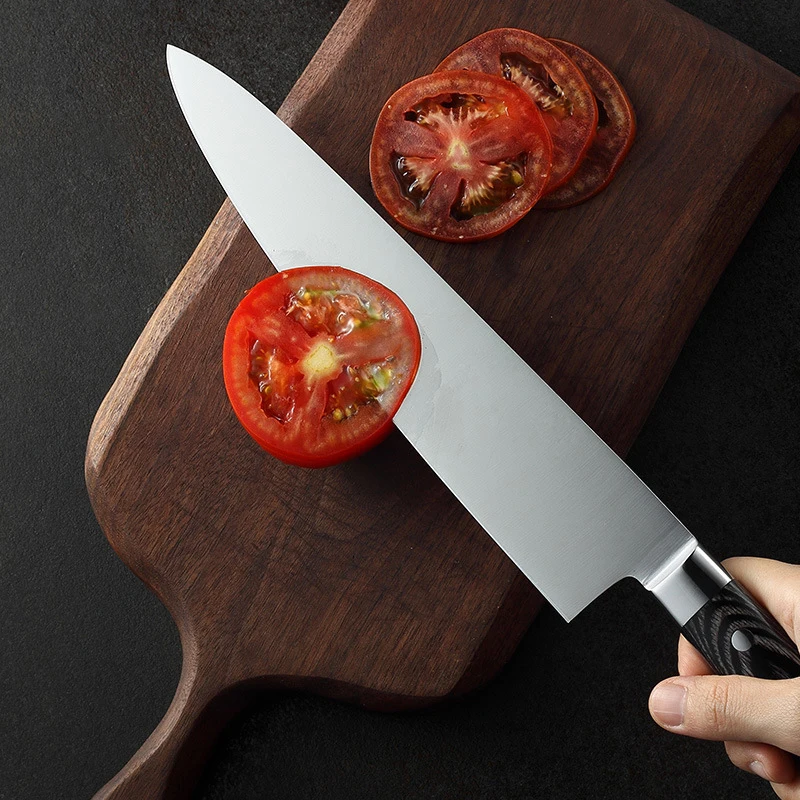 

Kitchen Knife 11 inch Japanese Gyuto Chef Knife Stainless Steel Knives Cooking Tool German 1.4116 Steel Kitchen Accessories Pro