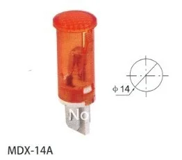 

Indicator pilot light NHC,MDX-14A DC12V DC24V AC220V 14mm