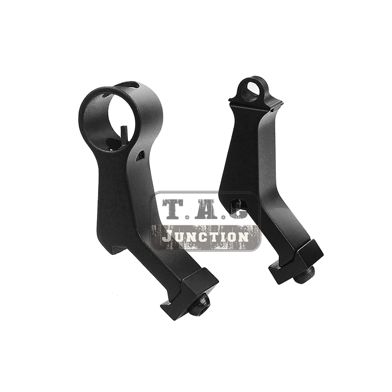

45 Degree Offset Front & Rear Rapid Fixed Backup Tactical Transition Iron Sight Set for 20mm Picatinny Weaver Rail 2 Colors