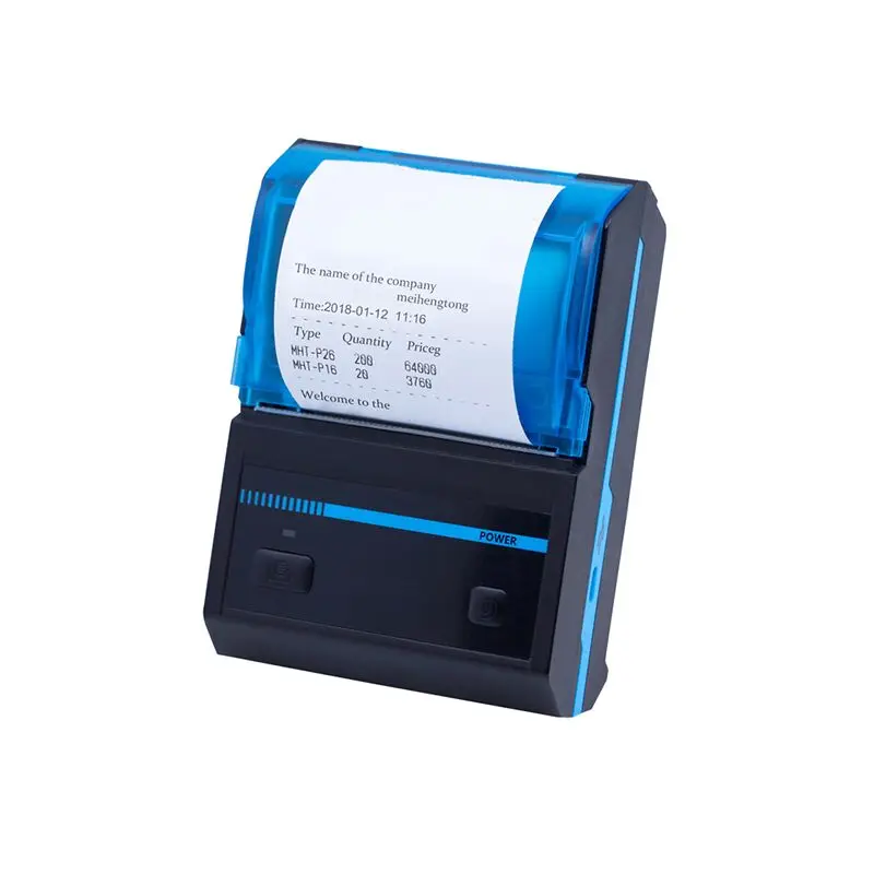 Новый мм 58 Мини термопринтер Bluetooth Android POS чековый принтер портативный USB Билль
