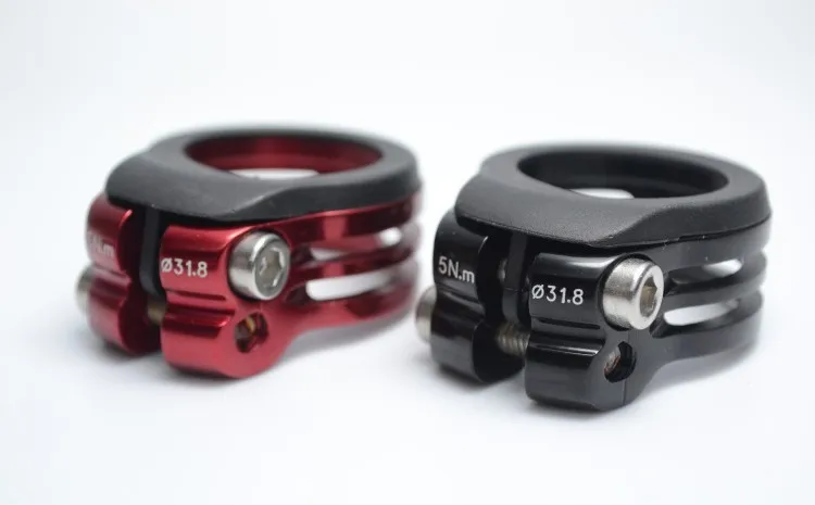 FOURIERS bike Seat Clamp ROAD mountain bike seat post clamp MTB aluminum alloy bicycle seatpost clamp 31.8/34.9mm