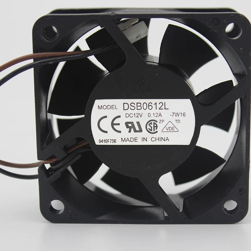 Delta Electronics DSB0612L 7W16 Server Cooler Fan DC 12V 0.12A