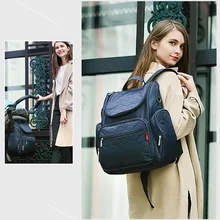 Модная мамина сумка через плечо Большая вместительная сумка для подгузников дорожный рюкзак уход за ребенком сумка женская модная бутылка для сумки изоляционная сумка