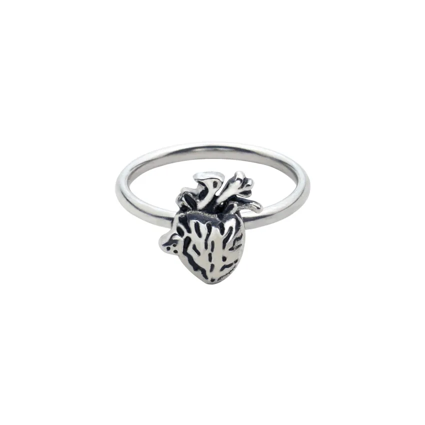 V Attract, 2 шт./набор, подходящие кольца в виде человеческого сердца, прямоугольные, для женщин и мужчин, ювелирные изделия в стиле панк, титановое стальное кольцо, пара, свадебный подарок