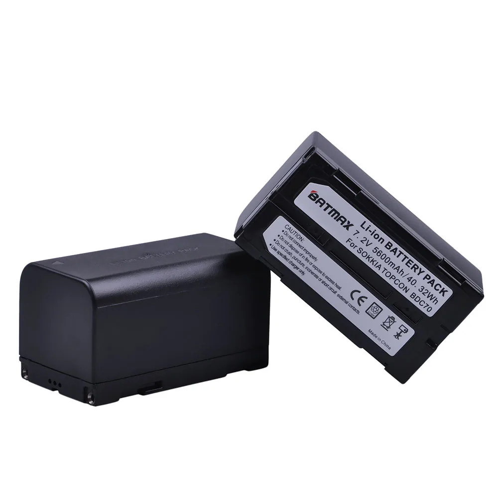 Bateria Recarregável li Ion para Sokia Topcon Bdc70 Estação Total Receptores Gps 5600mah Pcs - Image 3
