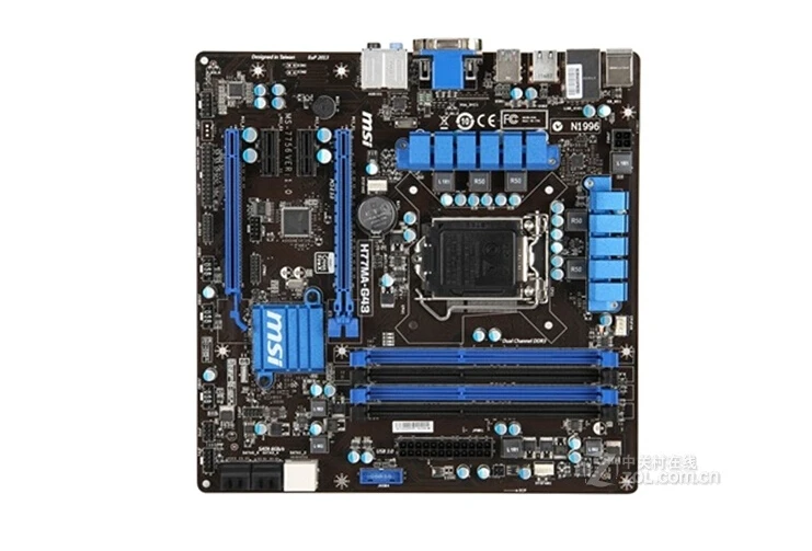  MSI H77MA-G43 original motherboard DDR3 LGA 1155 for I3 I5 I7 CPU 32GB USB3.0 SATA3 H77 motherboard