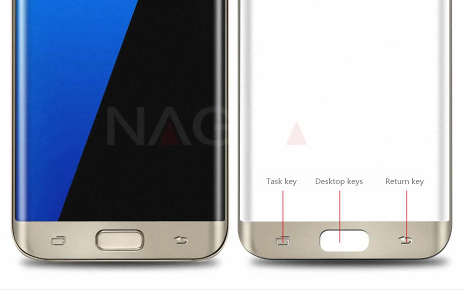 NAGFAK Защитное стекло для samsung Galaxy S7 S6 Edge закаленное защитное стекло для экрана 3D изогнутое стекло для samsung S7 пленка