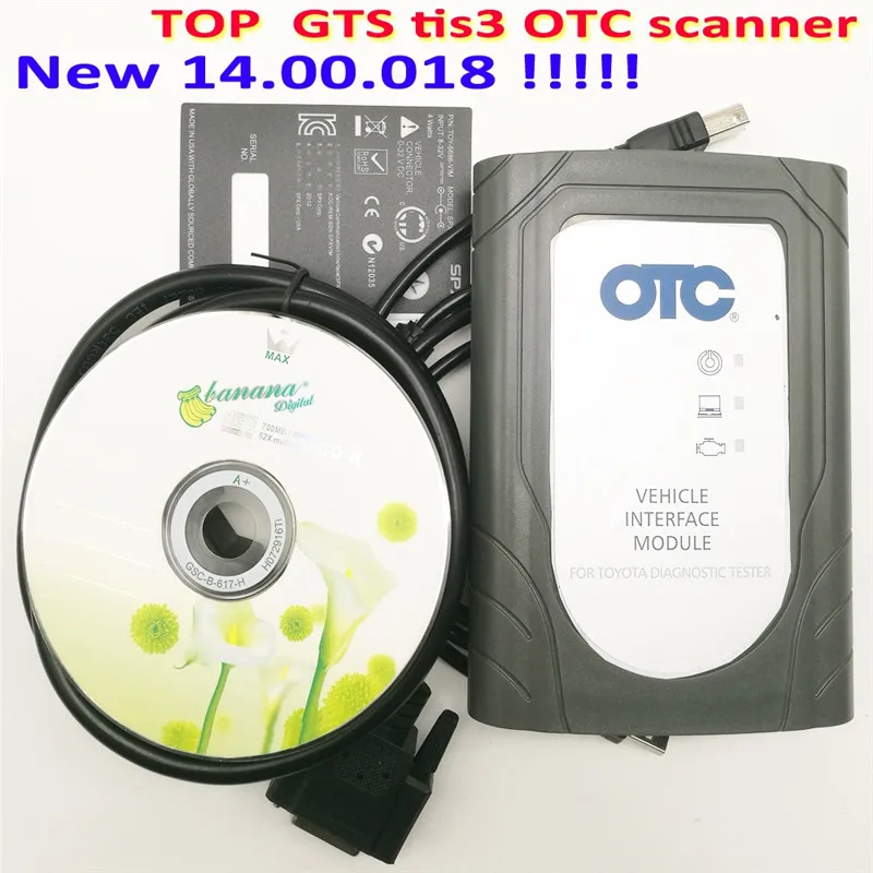 

High Quality GTS tis3 OTC scanner Professional FOR Toyota IT3 Global Techstream GTS OTC VIM OBD Scanner Tool Free Shippig