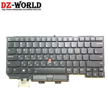 

New Original Korean Backlit Keyboard for Lenovo Thinkpad X1 Carbon 6th 5th Backlight Teclado 01YR586 SN20P38737 01YR550
