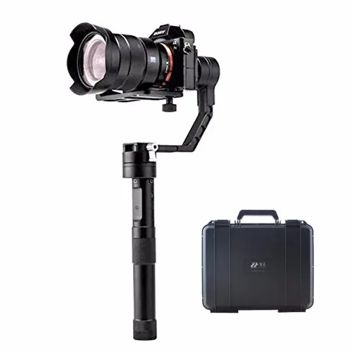 Может корабль из Германии) Zhiyun кран v2 3 оси карданный стабилизатор для Nikon Canon sony Камера w/Мини-Штатив ж/Сумка