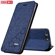 Huawei Honor 9 чехол Huawei Honor 9 чехол кожаный чехол флип Назад Силиконовый Mofi черный матовый блеск роскоши Huawei Honor 9 чехол