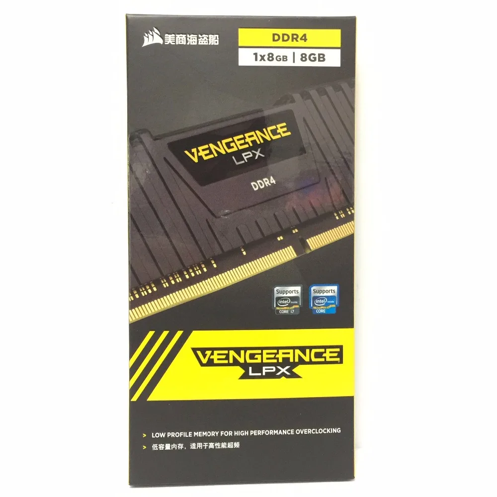 Модуль CORSAIR Vengeance LPX 8GB 8G DDR4 PC4 2400Mhz 3000Mhz 3200Mhz 2666Mhz 3600Mhz Настольный ПК ram память 16GB 32GB DIMM