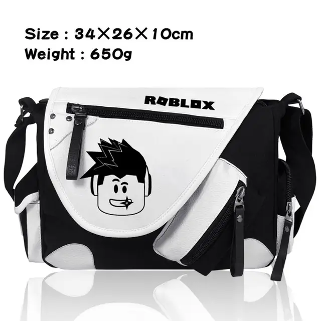 New Game ROBLOX Shoulder Messenger Bags Canvas Student School Bags