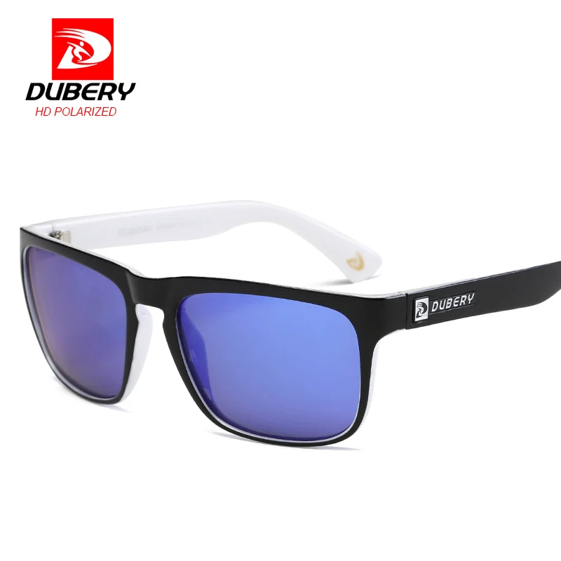 DUBERY поляризованные солнцезащитные очки мужские водительские оттенки солнцезащитные очки для мужчин Высокое качество Ретро Дешевые Роскошные брендовые дизайнерские