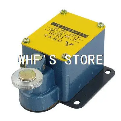 

20A 220VDC 380VAC 60Hz 1NO 1NC DPST Rotary Roller Lever Limit Switch LX2-131