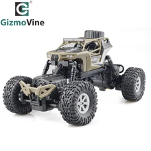 GizmoVine 2.4G RC Car Model 1:16 Scale Rock Crawler Rally Car 4WD Car Double Motors Drive Truck Remote Control Off-Road Vehicle