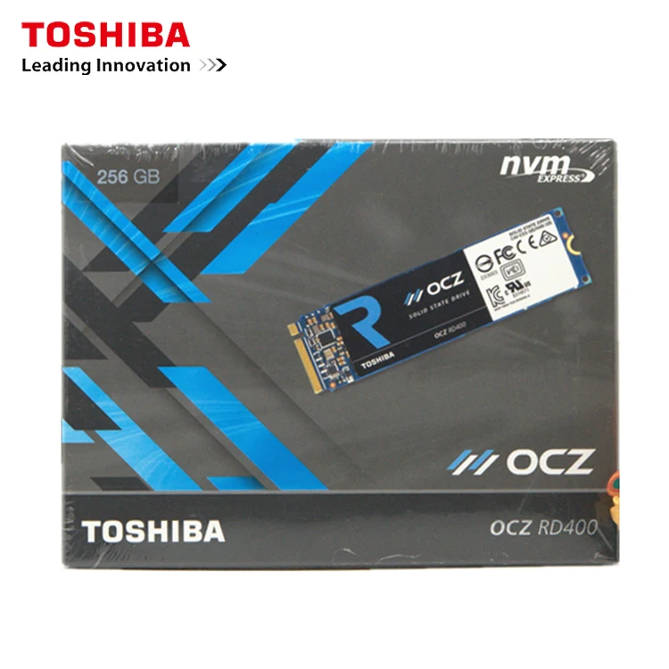 Внутренний твердотельный накопитель TOSHIBA DR400 высокоскоростной 2600 дюйма 256 ГБ M.2 2280
