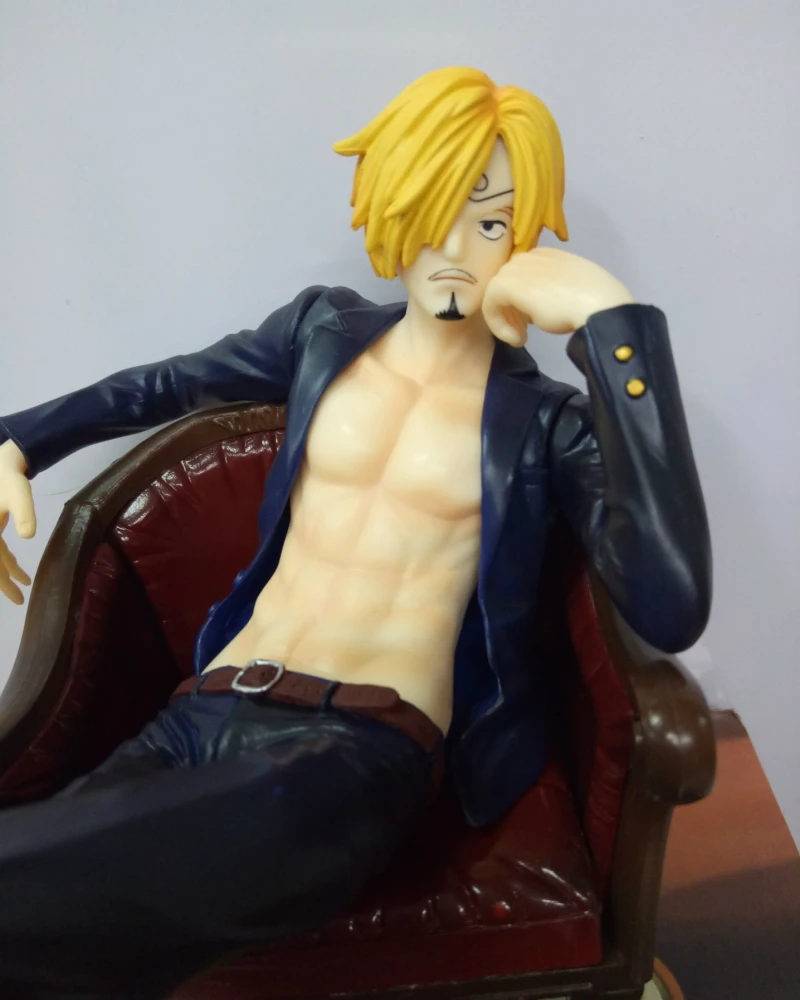 Кавайная симпатичная 1 шт. 14 см ПВХ японская аниме фигурка Megahouse SOC one piece Sanji