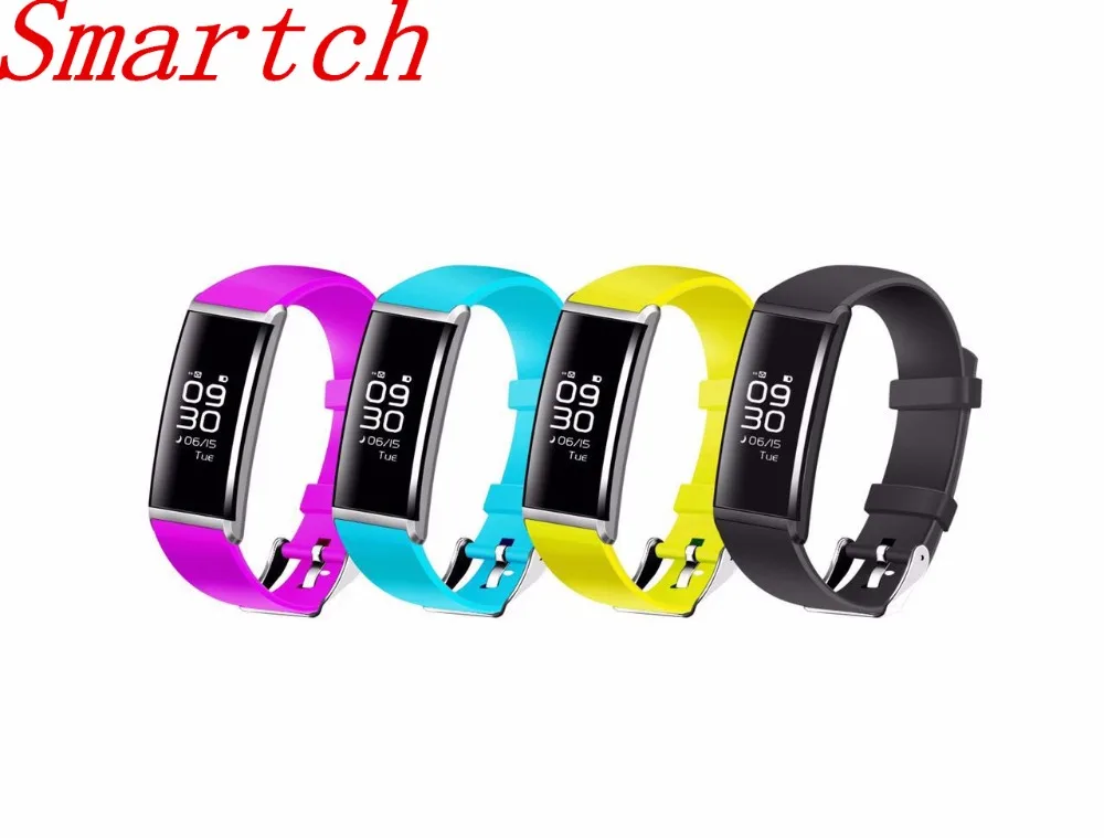 Smartch X9 Smart Bracelet Heart Rate Smart Band Blood Pressure Monitor Smart Wristband Fitness Tracker Smartband