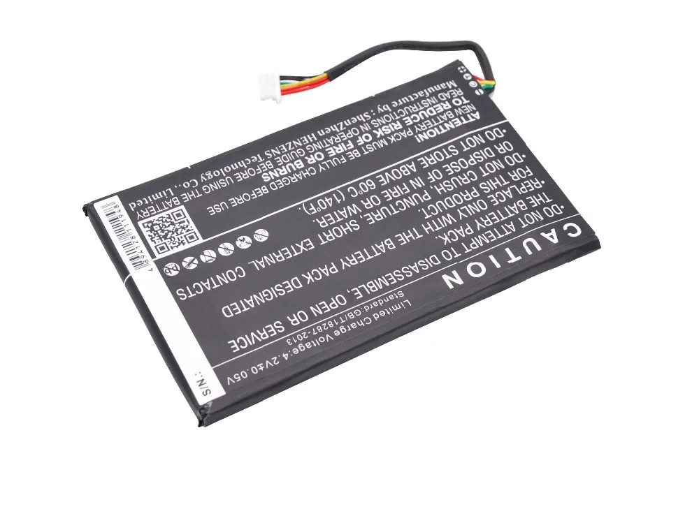 Аккумулятор Cameron Sino 2150mAh B01PQIL для Barnes & Noble BNRV500 Glowlight WiFi Nook Glowlight|Цифровые