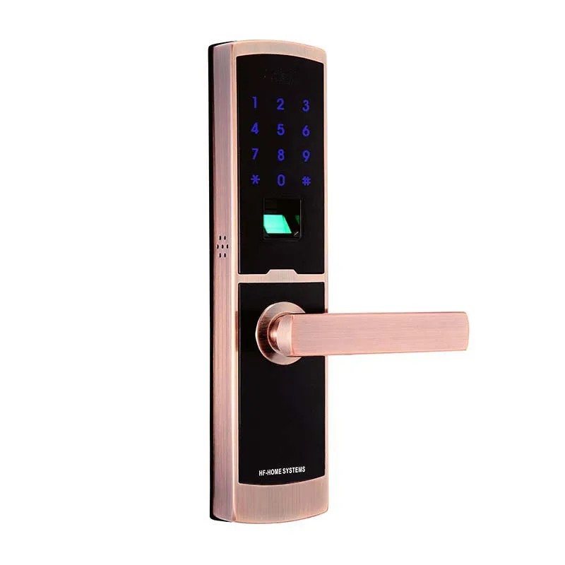 LACHCO Smart Biometric Door Lock security Digital Touch Screen Fingerprint+code+RFID Card+Key Access Control Keyless L18010FR