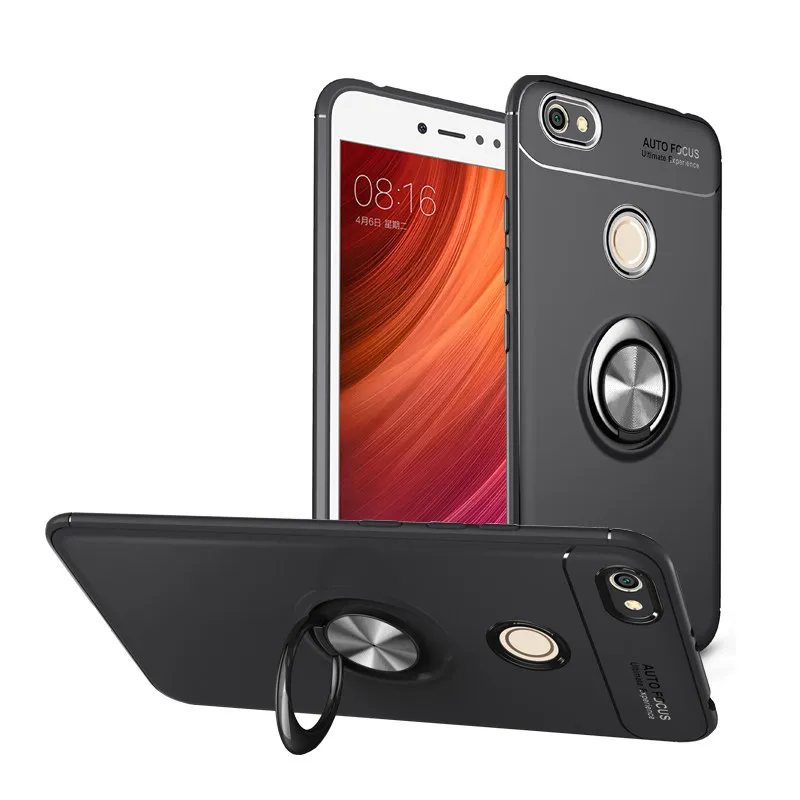 

MAKEULIKE Silicone Case For Xiaomi Redmi Note 5A Soft Protection Phone Cover Coque For Redmi Note 5A Prime Case Fundas With Ring
