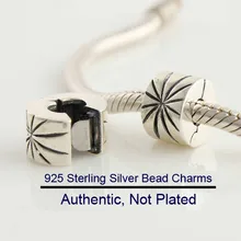 Подходит для браслетов Pandora, подвески из стерлингового серебра пробы