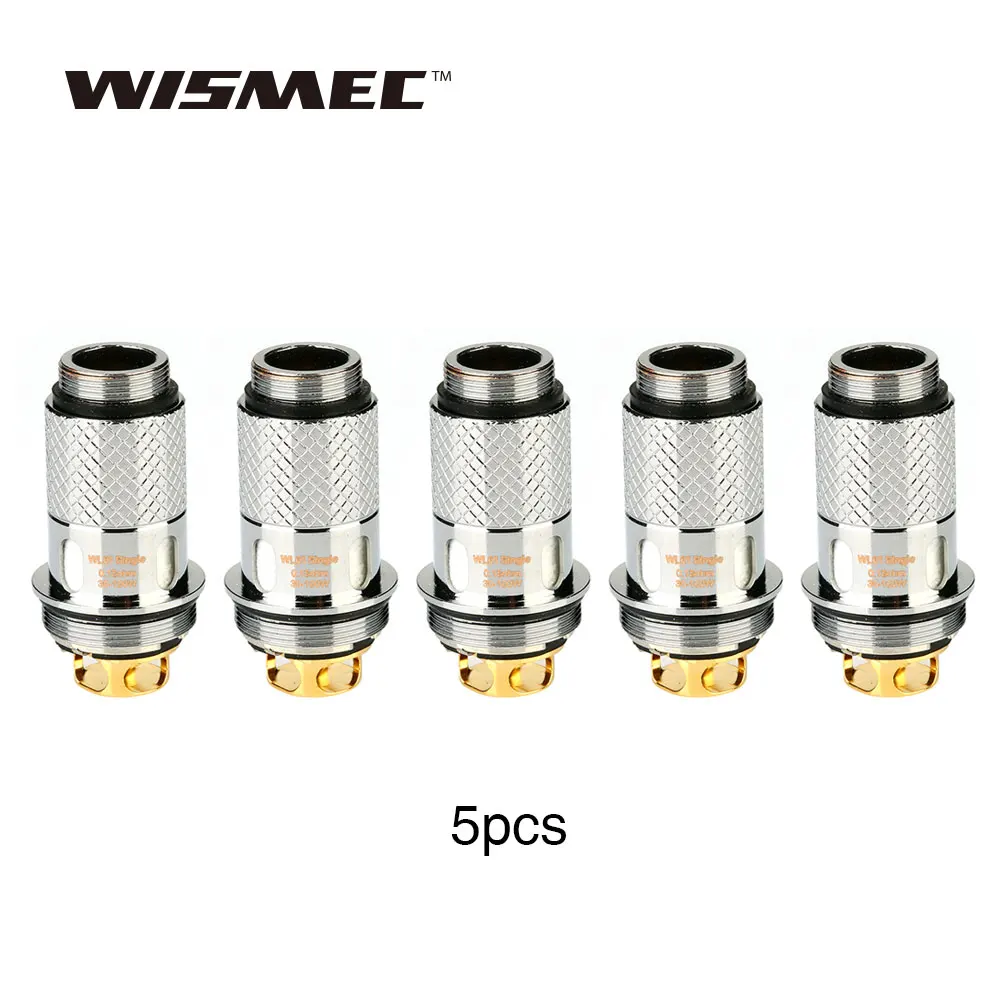 

5pcs/lot Original Wismec WL01 Coil 0.15ohm coil head Column Tank Coil fit Wismec Column Tank / Reuleaux Tinker vape coil