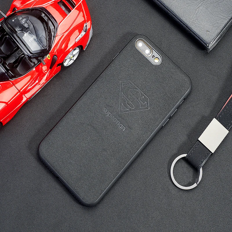 

Captain America / Iron Man / Superman waterproof phone case for iPhone XS max / XS / 6 / 6s / 7/8 plus / Apple XR leather case