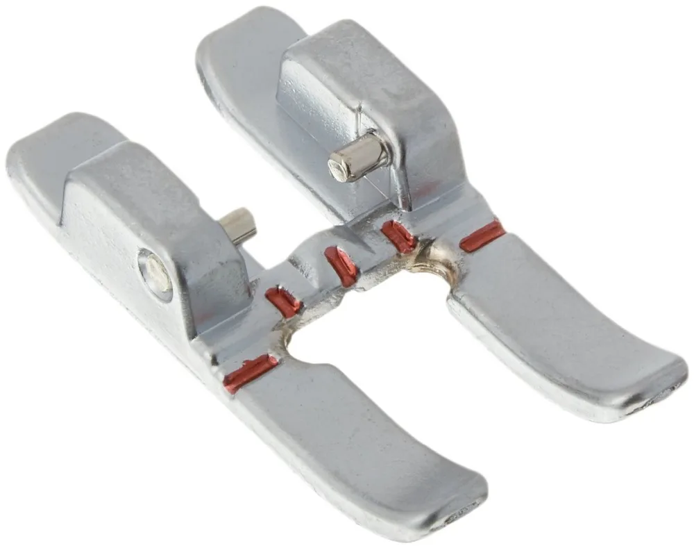 for Pfaff DOMESTIC 6 mm Open Toe Satin Stitch Metal Applique Foot with