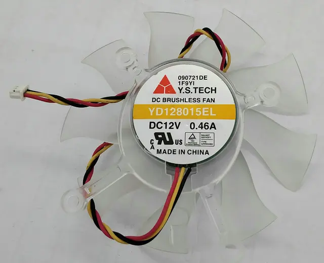 Special Price GTS250 HD4870 graphics card fan YD128015EL 0.46A graphics card HZDO Special Price GTS250 HD4870 graphics card fan YD128015EL 0.46A graphics card HZDO