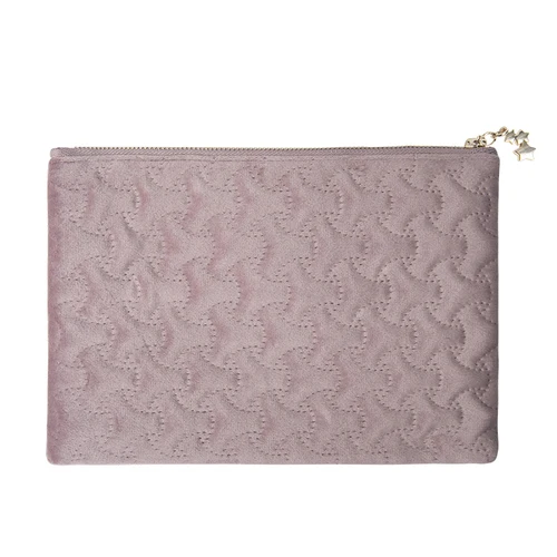 Ретро бархатный макияж tasje trousse a maquillage маленький косметический портативный мешок женская сумка для хранения - Цвет: pink 16x21cm