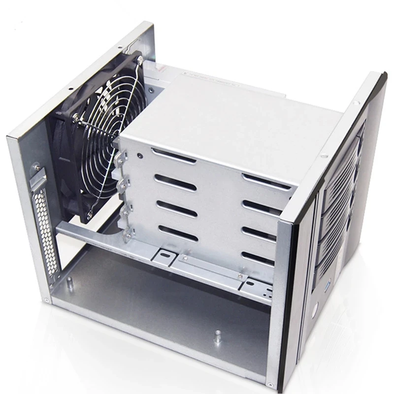 New Arrive NAS Storage Server Chassis IPFS Miner 4-bay hard disk housing for power supply unit mining psu for filecoin New Arrive NAS Storage Server Chassis IPFS Miner 4-bay hard disk housing for power supply unit mining psu for filecoin