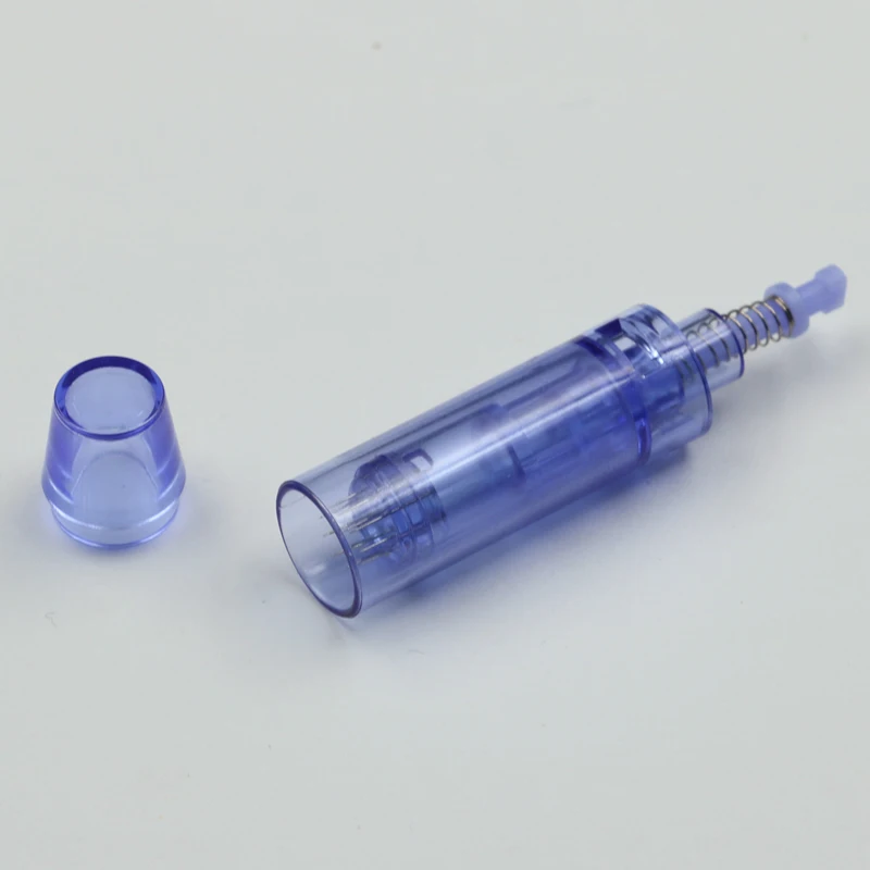 10 шт. 12 pin синий микро иглы cargridge Электрический DR derma ручка Запасные головка из