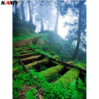 

New Arrivals 5D Diamond Painting Landscape Full Square Diamond Mosaic Scenic Diamond Embroidery Cross Stitch Resin Drill XY1