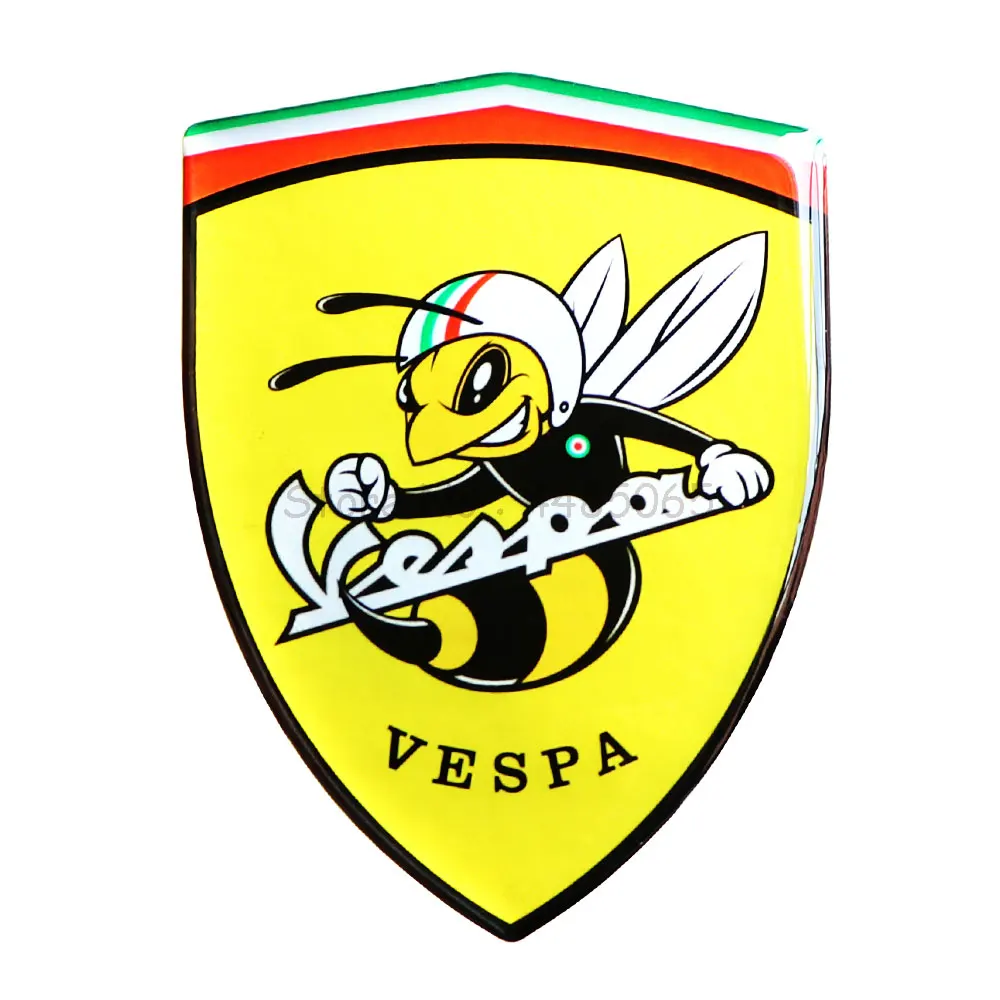Для PIAGGIO Vespa наклейки 3D наклейки из Италии наклейки PIAGGIO VESPA GTS GTV LX LXV SPRINT 150 125 250 300 Ie супер наклейки - Цвет: A