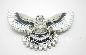 

Eagle withshining Stone belt buckle