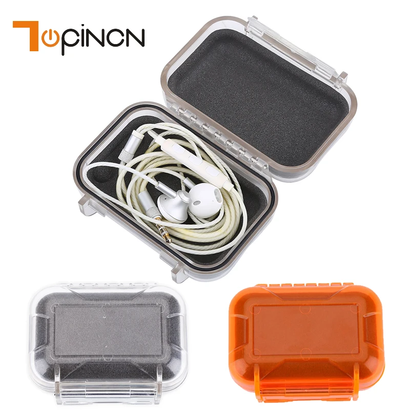 Aliexpress.com : Buy Mini Plastic Card Storage Box With Foam Anti Shock Travel Organizer ...