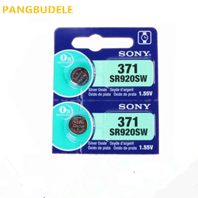 

NEW 2PCS/LOT Ag4 1.5v button battery lr626 377 sr920sw 177 button cell battery watch toy electronic