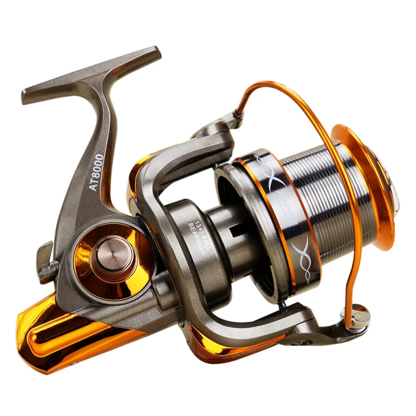 

Upgraded 13+1 BB Big Game Spinning fishing reelsl AT 8000 9000 Surf Casting Reels Free Shipping Saltwater Reels