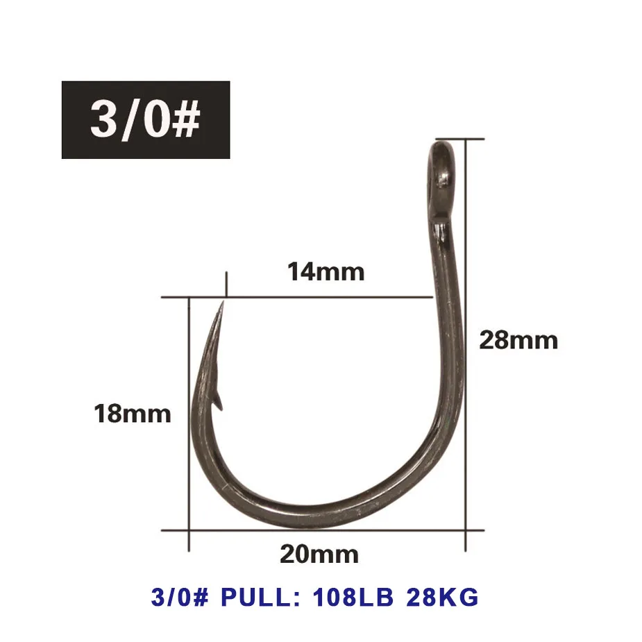 TOMA 5 шт. ассистирующий Крючок Рыболовные Крючки рыболовные крючки для морской воды 2/0 3/0 7/0 корыто для крови Карп одиночный крючок для джиггинга океанская лодка для рыбалки