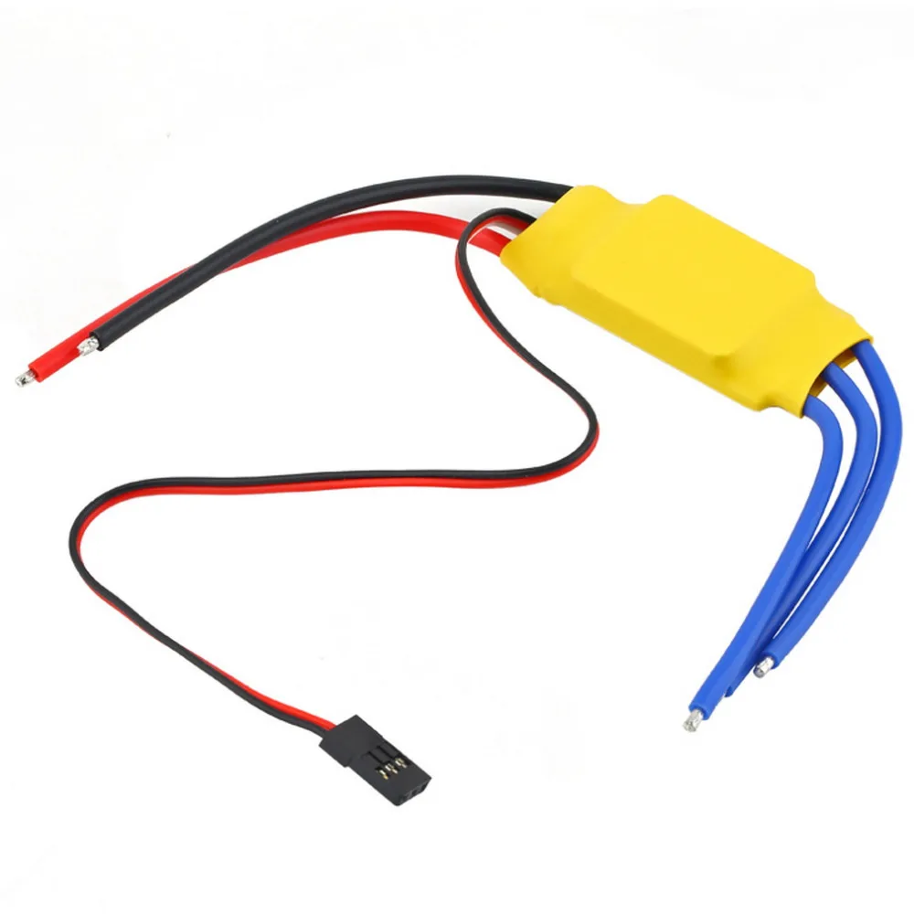 

Toys 1pcs RC BEC 30A ESC Brushless Motor Speed Controller free shipping