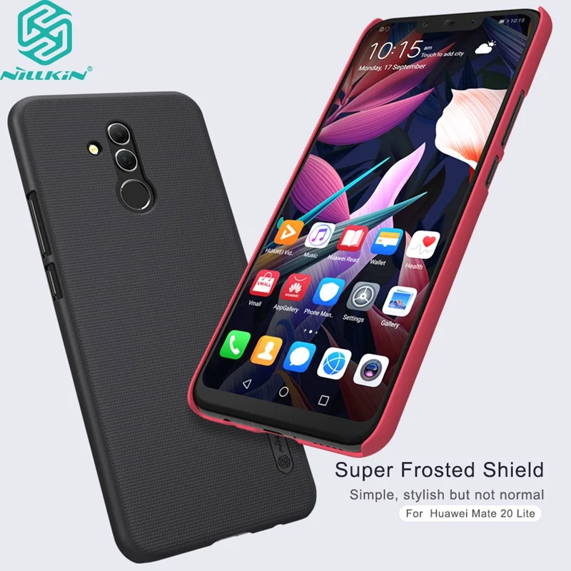 Nillkin матовый защитный чехол для телефона huawei mate 20 Lite Maimang 7 задняя крышка Dual Sim