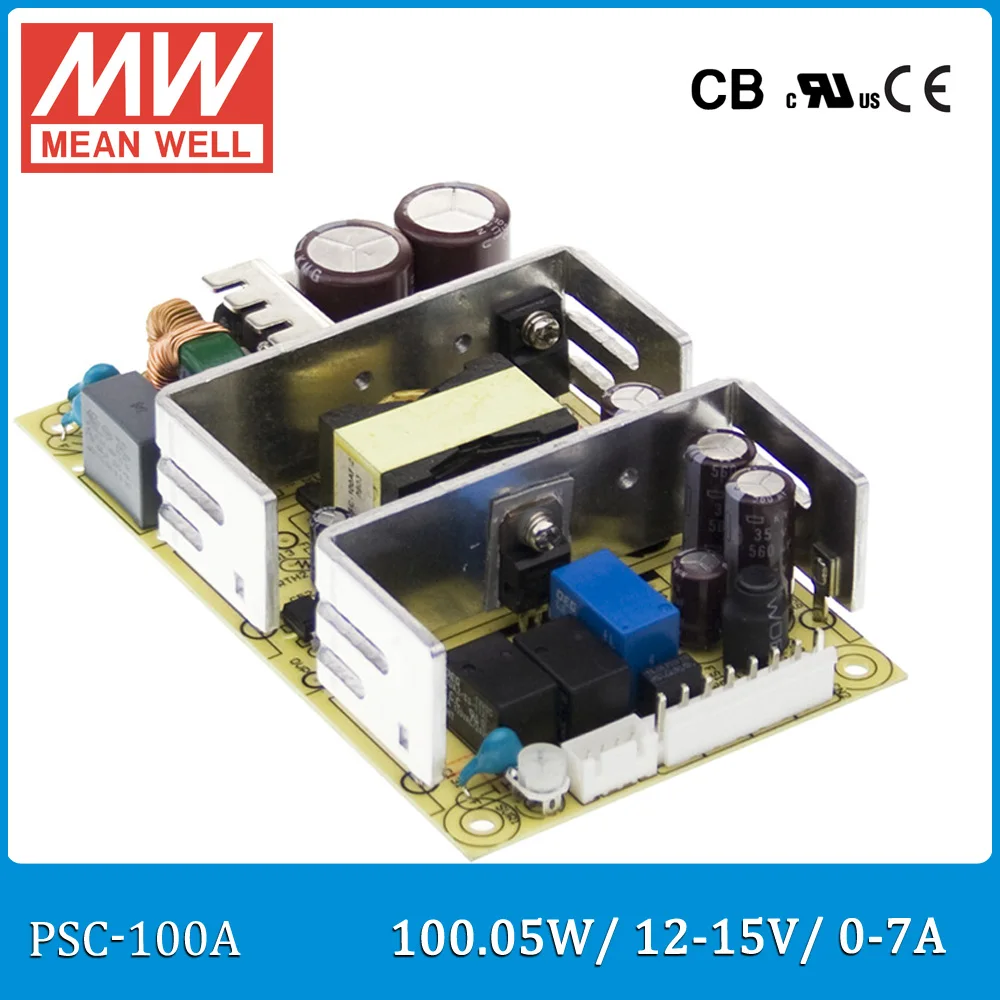 Original Meanwell PSC 100A 100W 1215V 07A security power supply