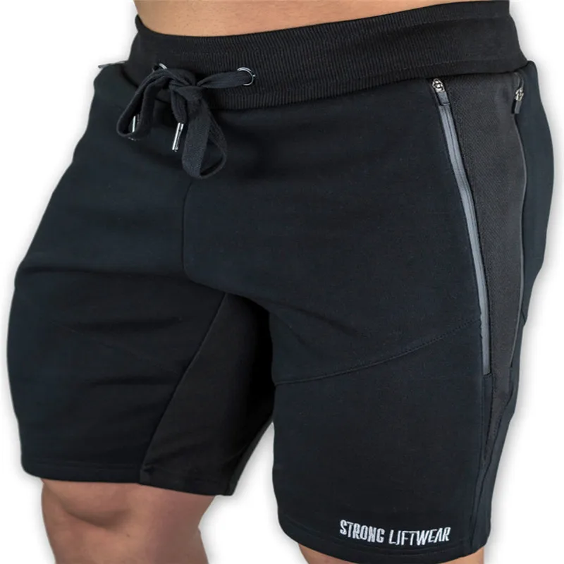 

2019 new men's gym shorts fall workout casual training running shorts