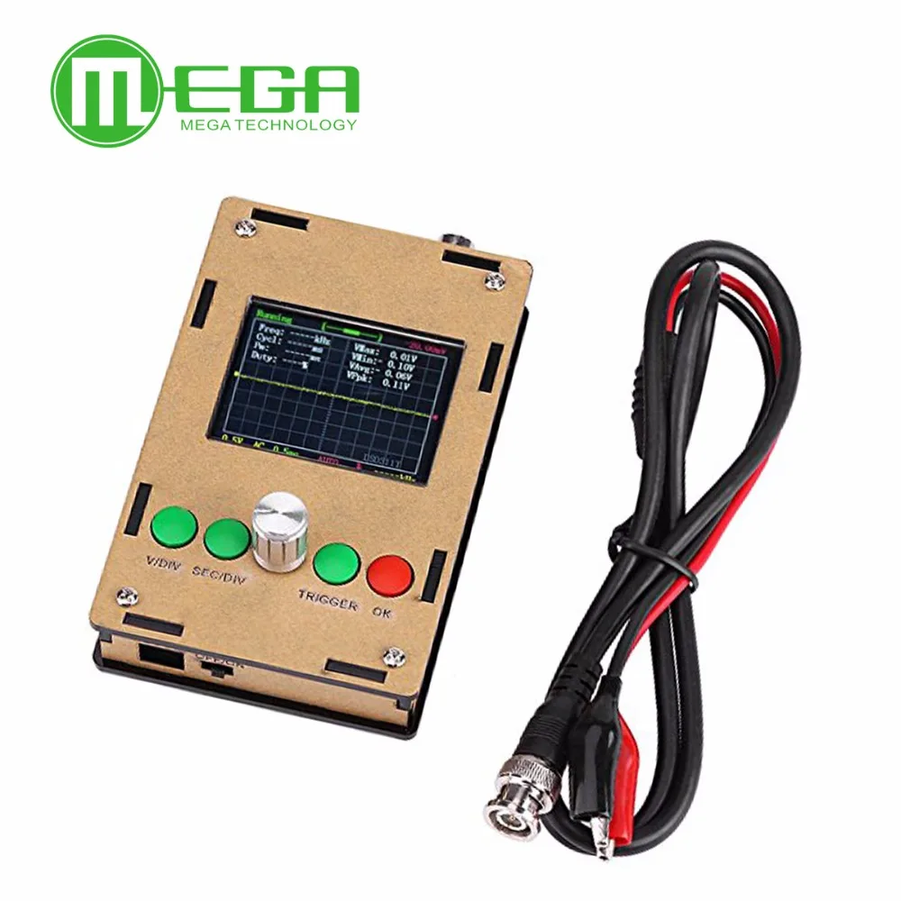 DC 9v 200mA DSO311 Mini DIY Kit Digital Oscilloscope 1MSPS 2.4 "TFT LCD
