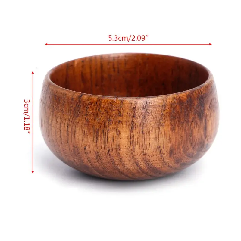 

Small Handmade Natural Solid Wood Creative Acid Jujube Wood Insulation Tea Cup Wooden Wine Coffee Water Drinking Mug