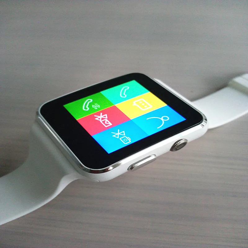 2016 new white black Bluetooth Smart Watch X6 font b Smartwatch b font sport watch For