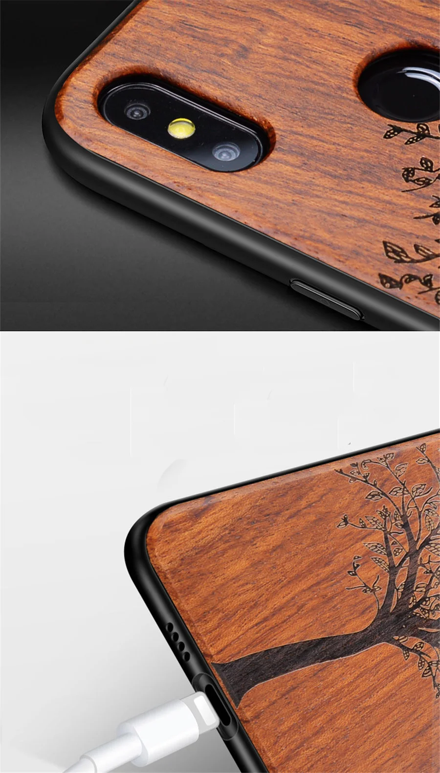 Для Xiaomi mi Mix 2s Чехол тонкий деревянный задний Чехол TPU бампер чехол для Xiaomi mi Mix 2s чехол для телефона s mi x2s